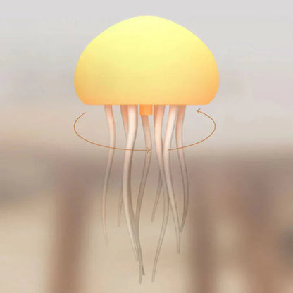 Jellyglow - Lámpara Creativa De Medusa Activada Por Voz Con Luces Interactivas
