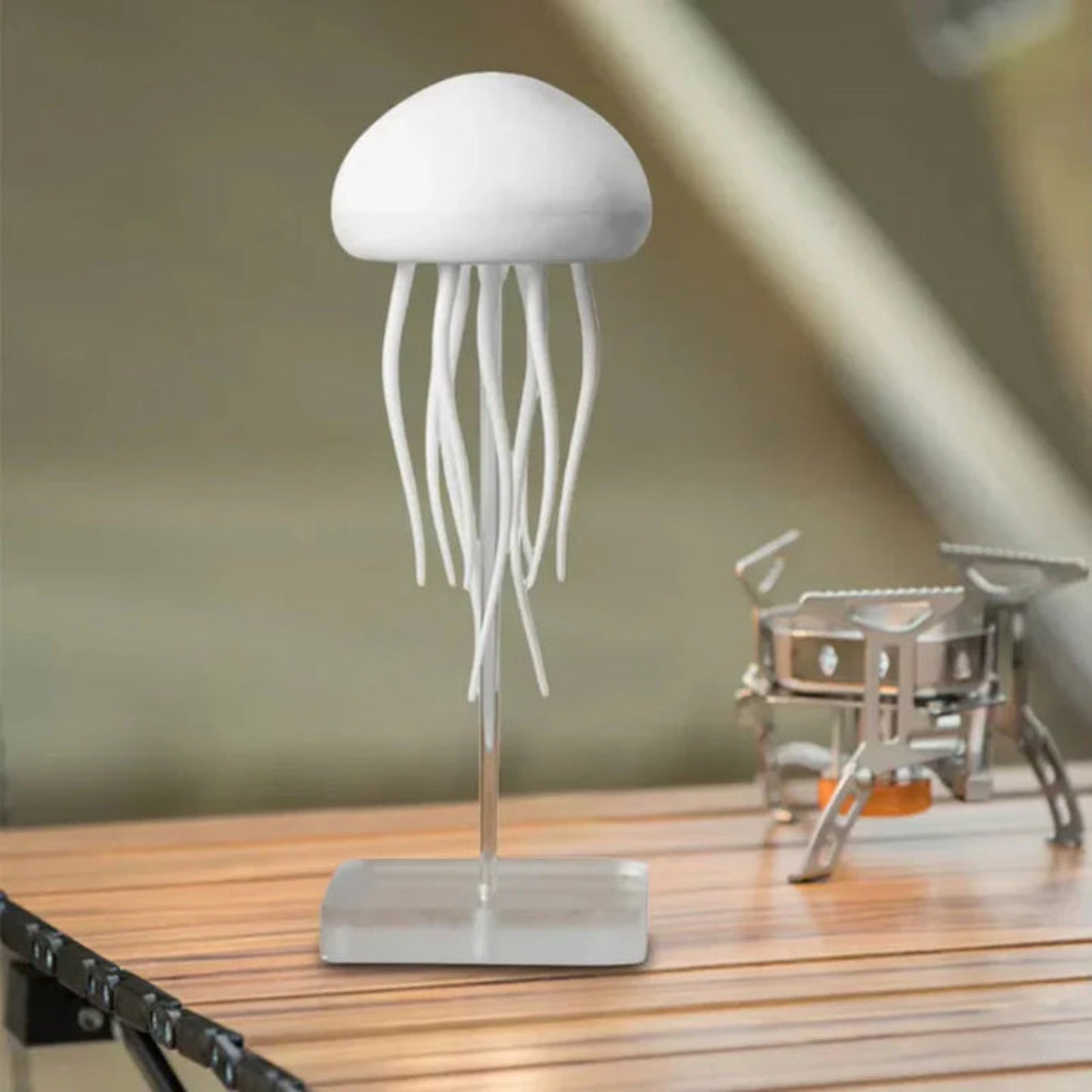 Jellyglow - Lámpara Creativa De Medusa Activada Por Voz Con Luces Interactivas