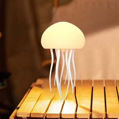 Jellyglow - Lámpara Creativa De Medusa Activada Por Voz Con Luces Interactivas