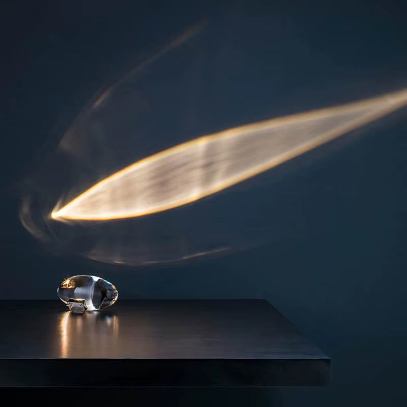Italian Designer Table Lamp Led Crystal Eye of the Sky Free Shipping Egg-Shaped Lamps Living Bedroom Decor Light Night Projector
