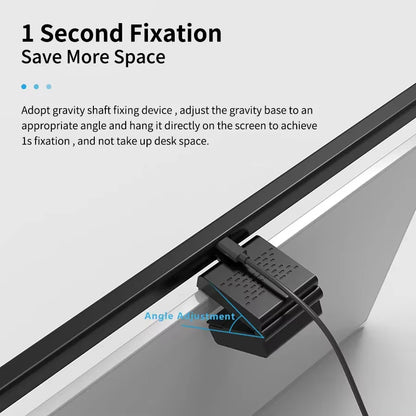 Led Monitor Light Bar Stepless Dimmable Screen Hanging Light 50Cm Eye-Care Desk Lamp USB Powered Table Lamp for Work Laptop