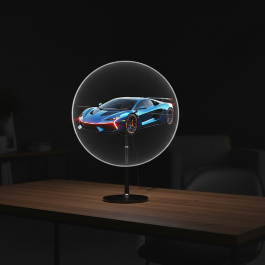 Hologram Fan – Auto größer